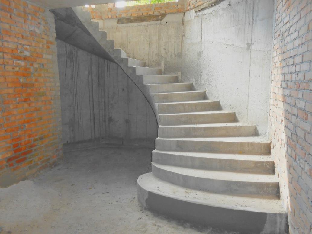 Монолитные лестницы в Минске под ключ